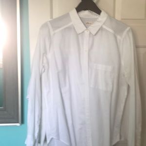 Holister white blouse